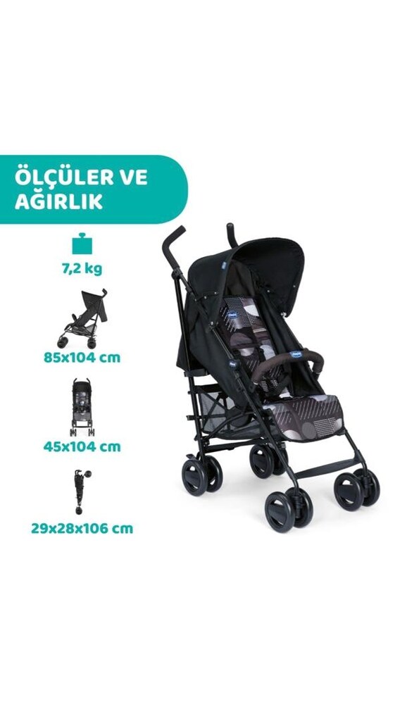 Chicco London Up Baston Bebek Arabası - 4