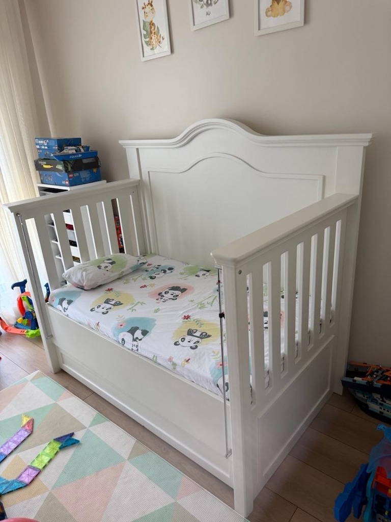 Soho Mobilya Masif Ahşap Bebek Karyolası Sıfır Ayarında / 80*130 - 6