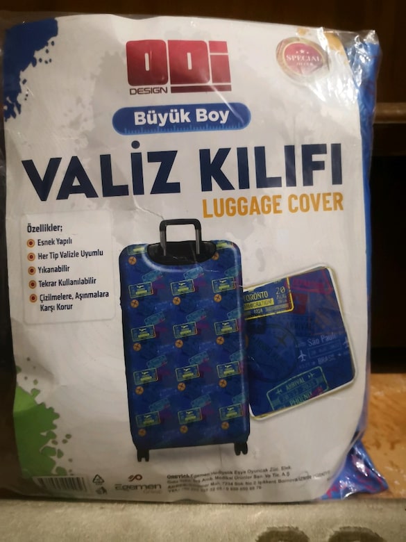 valiz kılıfı büyük boy - 2