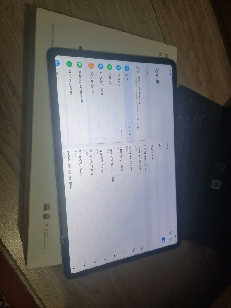 SIFIRDAN FARKSIZ YURTİÇİ 12AY GARANTİLİ 256GB 8RAM 12.1İNÇ HONOR PAD 9 - 6