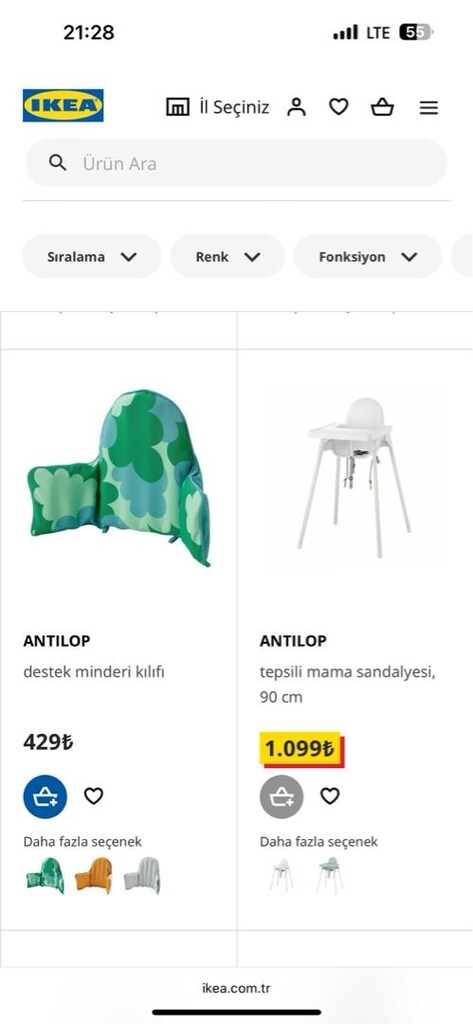ikea mama sandalyesi - 5