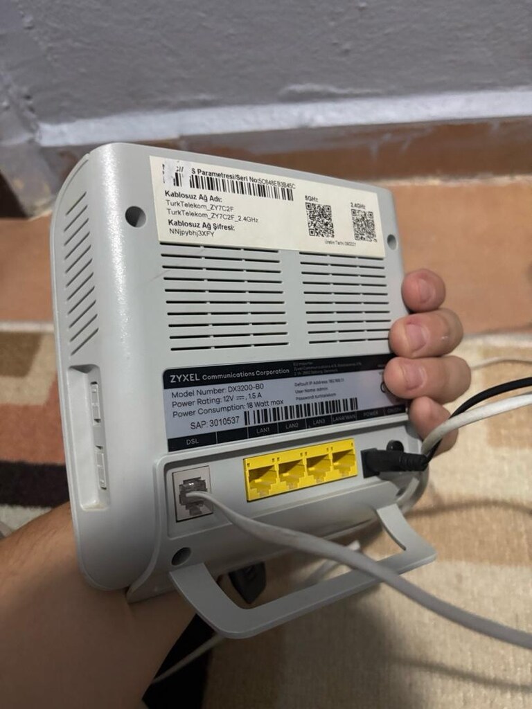 zyxel 5gz vdsl2 fiber modem - 3