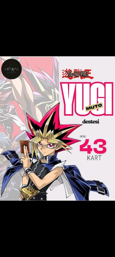 Yugi Muto/Firavun Anime Hal Destesi 43 Yugioh Kart Yu-Gi-Oh!