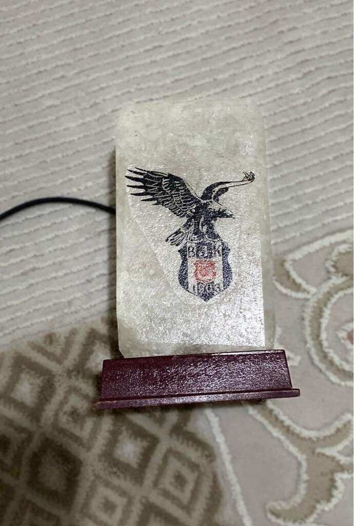 Beşiktaş logolu tuz lambası - 5