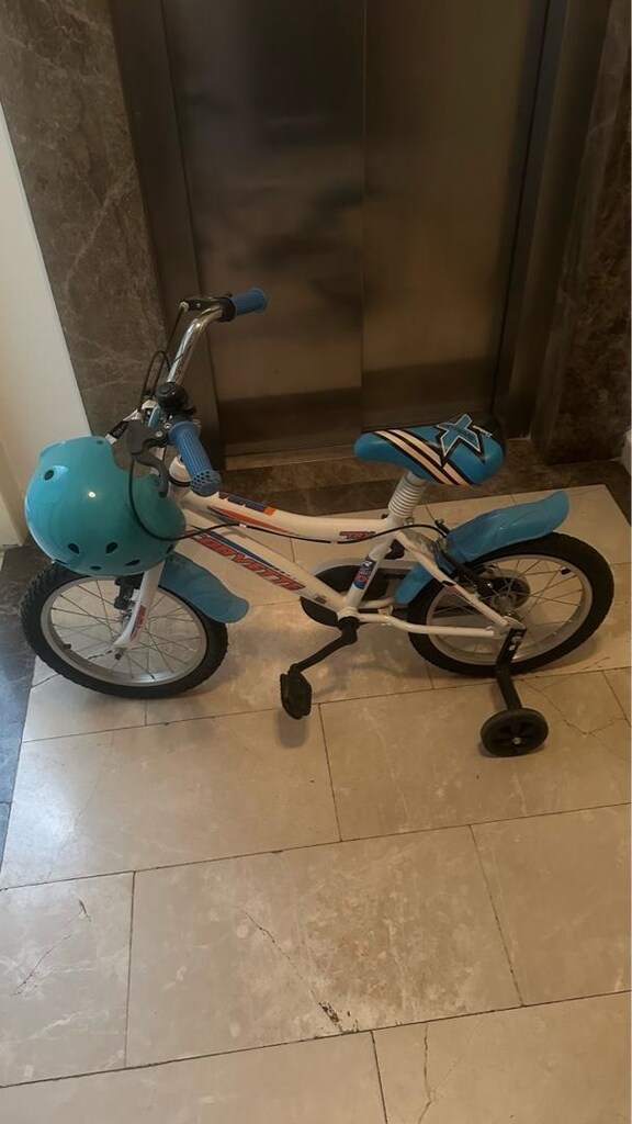 az kullanılmış bisiklet,kask dahil - 2