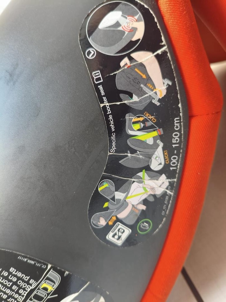 Az kullanılmış Cybex solution s i-fix araba koltuğu - 4