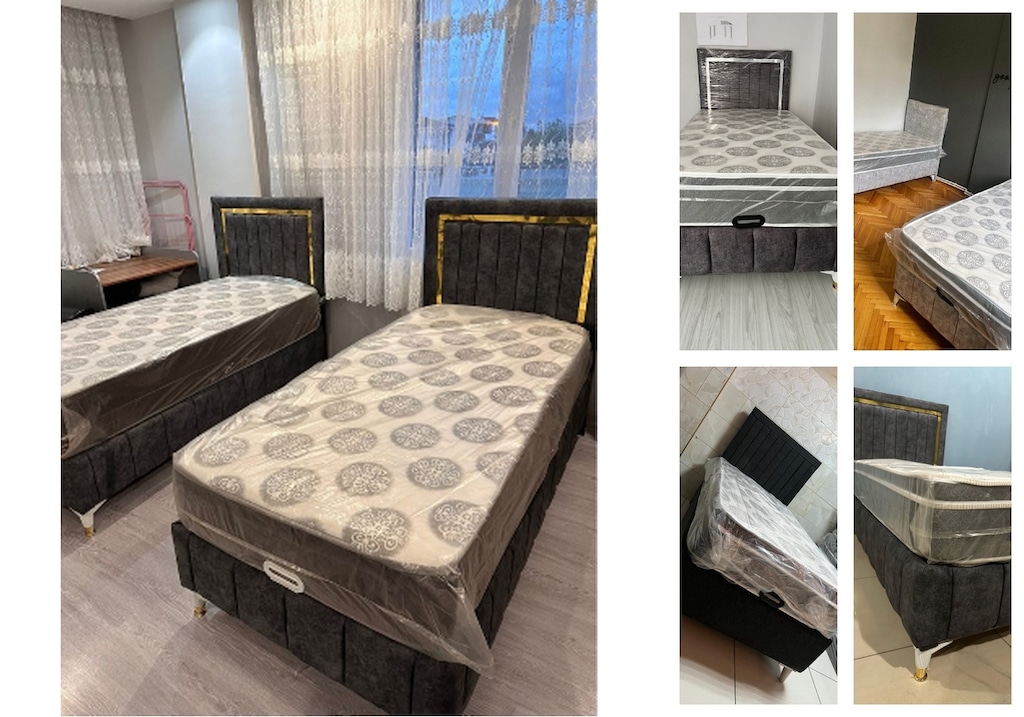 tek kişilik baza başlık yatak vqmodrqxnf - 5