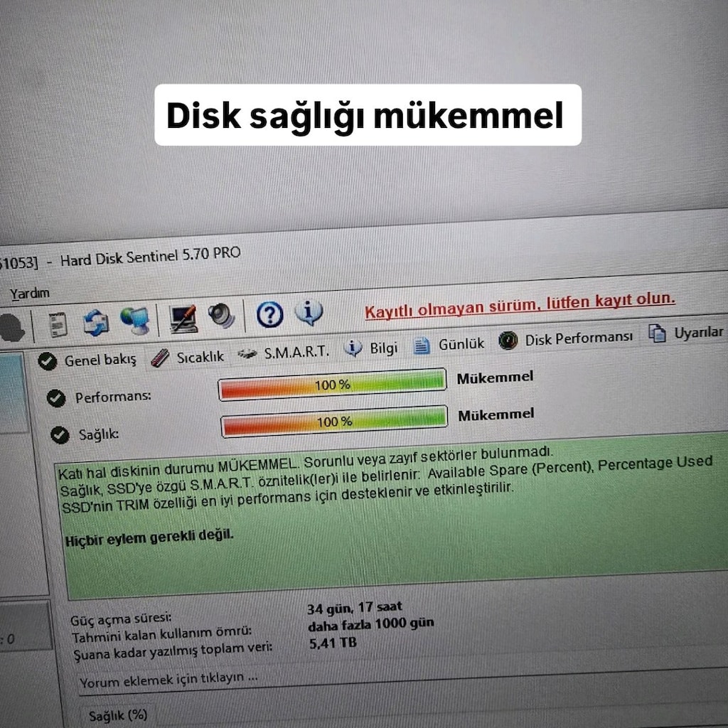 QUANTUM CWE15IAR GAMING LAPTOP İŞLEMCİ: Intel Core i7-11800H 11. - 6