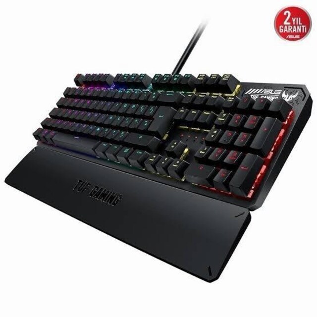 Asus Tuf Gaming K3 Red Switch Mekanik Klavye Sıfır