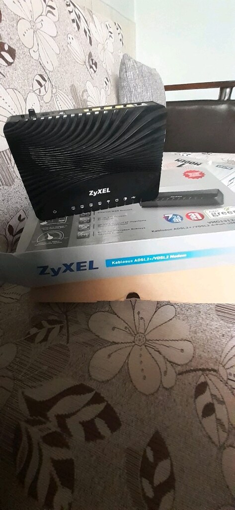 zyxel tertemiz modem - 2