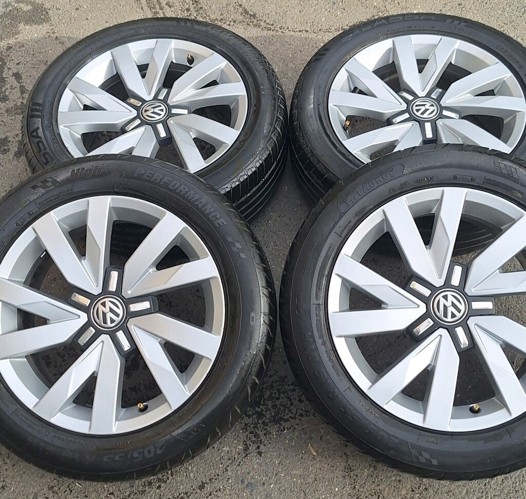 205 55 16 ORJİNAL PASSAT JANT LASTİK TAKIMI PASSAT JETTA SEAT SKODA T4 - 2