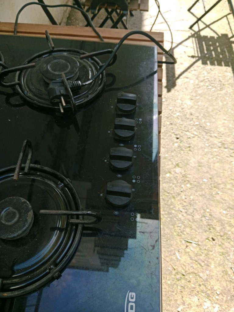 Ankastre camlı set üstü Ocak - 5