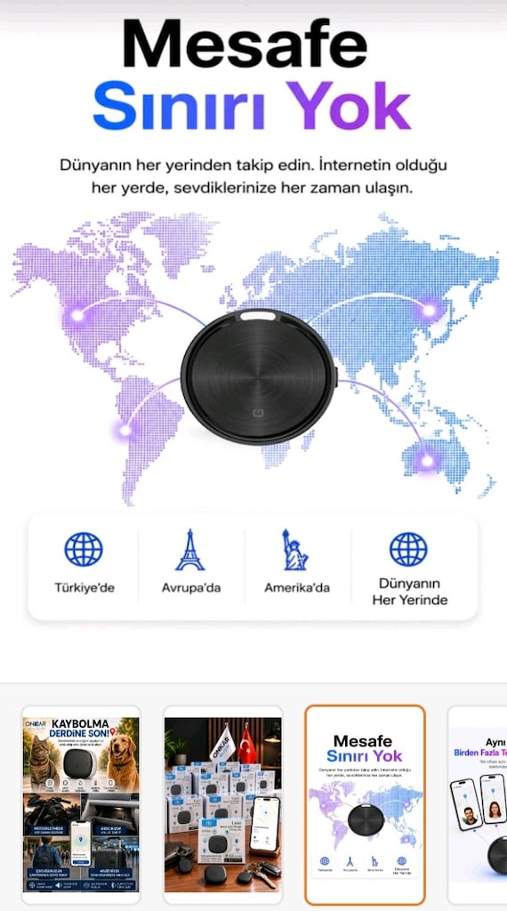 AKILLI GPS TAKİP CİHAZI (İos &Android uyumlu) - 7