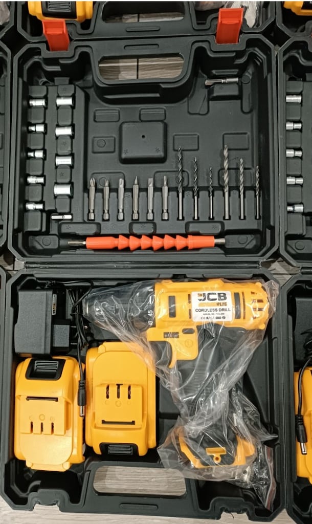 DARBELİ ŞARJLI MATKAP ÇİFT AKÜ TAM SET - 2