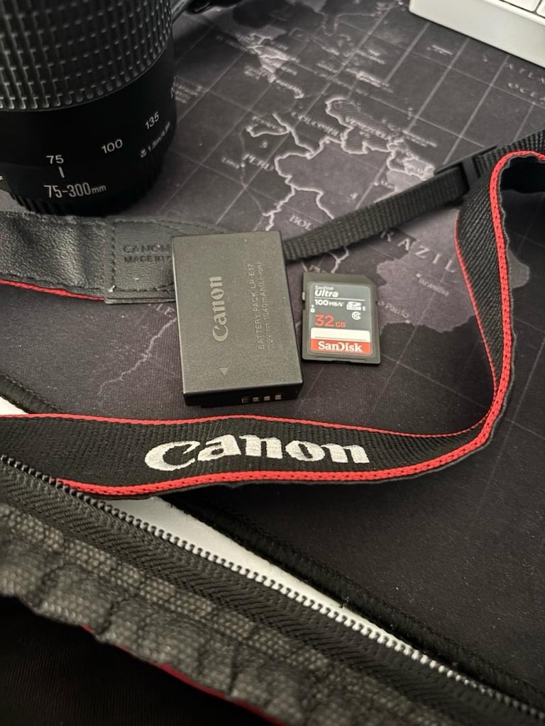 Canon EOS 850D | 18-55mm + 75-300mm Çift Lens + Çanta - 4