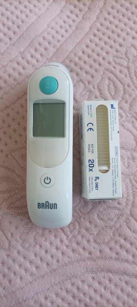 Braun termometre Ateş ölçer yedek uçlarıyla - 3