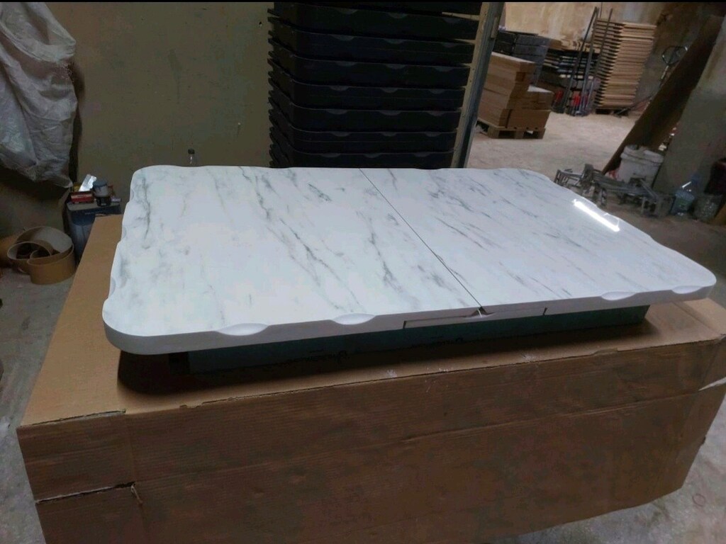 İmalattan Sıfır - Full MDF High Gloss Lüks Yemek Masası Takımı KAÇMAZ - 20
