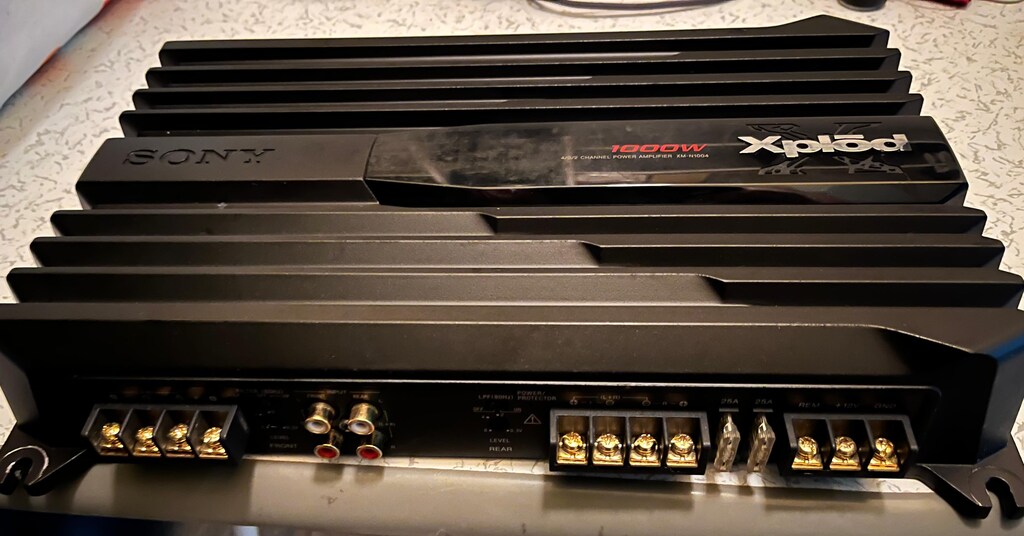 SONY XM-N1004 4 kanal 1000watt oto amfi - 3