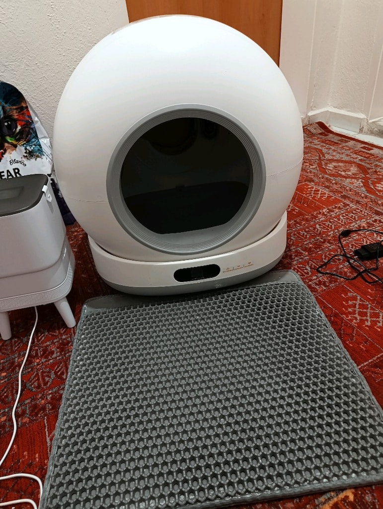 kedi tuvaleti otomatik yem ve su kabı