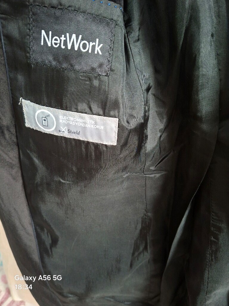 Net Work kadife Xl 50 beden ceket - 3