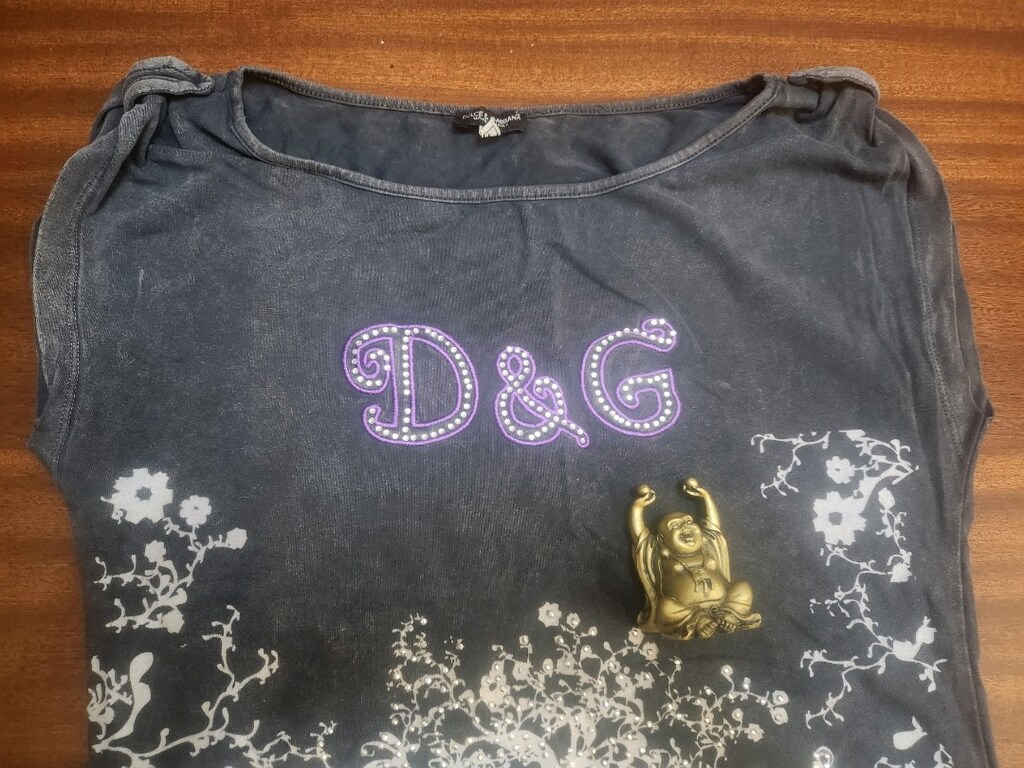 D&G Gri Kadın Bluz - 4