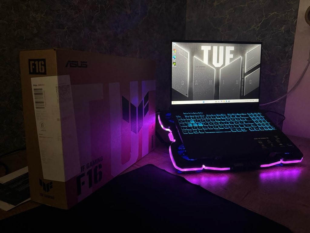2.5 AYLIK KUTULU FATURALI GARANTİLİ ASUS TUF F16 RTX 50 DDR5 - 10