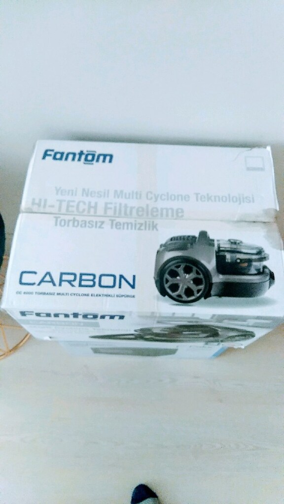 fantom yeni nesil carbon cycline toz torbasız süpürge - 2