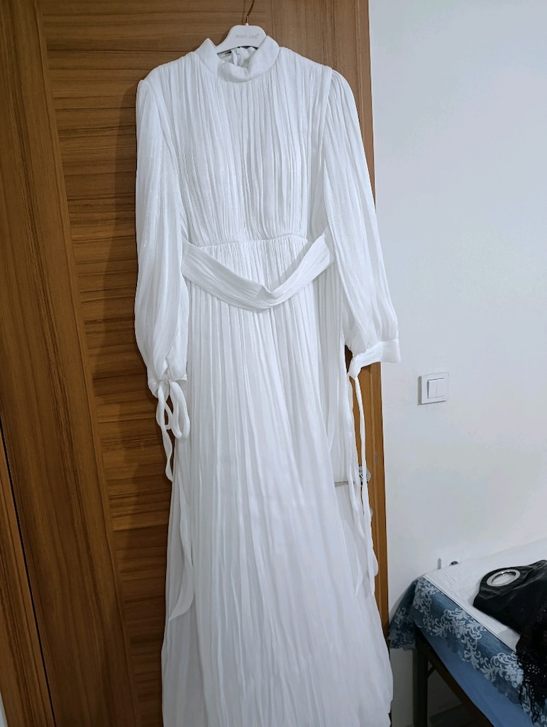 sadece 3 4 saat giyildi nikah elbisesi - 3