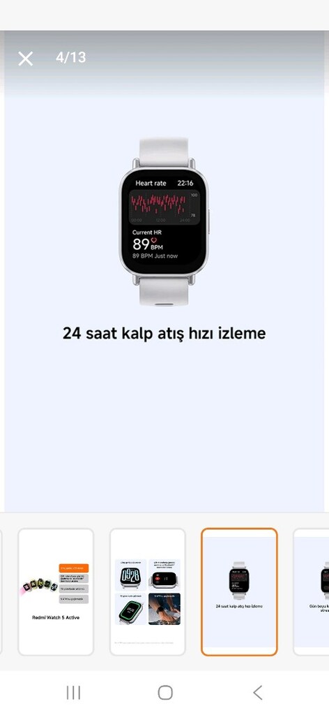 Redmi Watch 5 Active AKILLI SAAT - 7