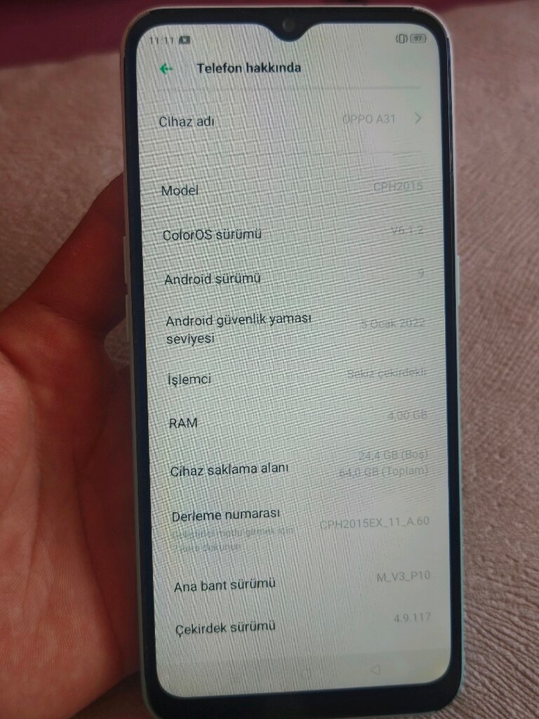 oppo a31 yurtiçi telefon - 2