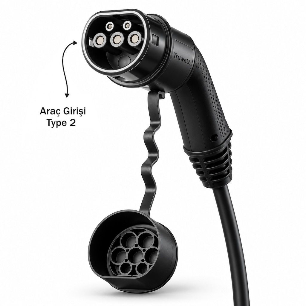 Truwatt V2L Togg T10F Uyumlu 3 Çıkışlı Elektrikli Araç Adaptörü - 7 M - 3
