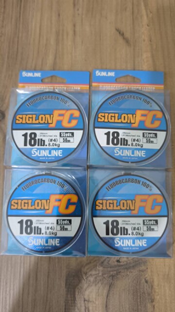 Sunline Siglon Fluorocarbon Misina 18 LB.