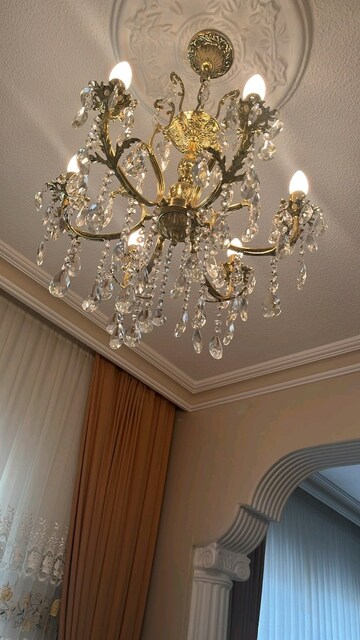 VİNTAGE PRİNÇ KRİSTAL AVİZE