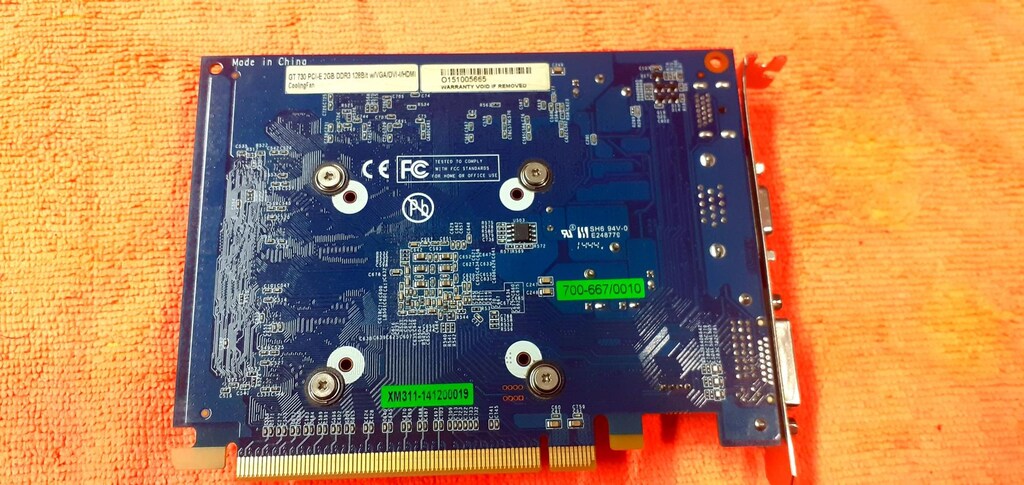 GALAXY GT730 2GB DDR3 128Bit VGA-HDMI-DVI 16x EKRAN KARTI - 5