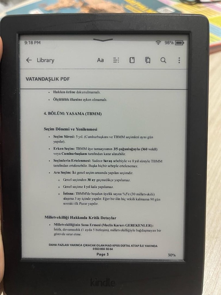 Amazon Kindle Touch 8.Nesil SY69JL - 5
