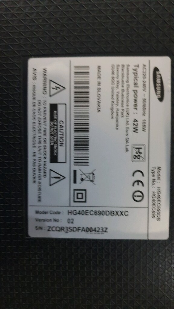 Samsung 40 inch smart led tv anakarti - 4