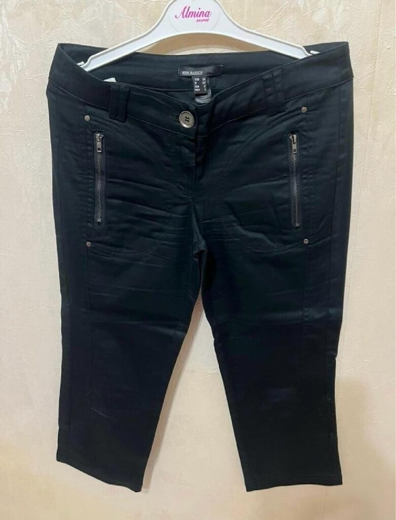 MNG BASICS 34 beden kapri pantolon