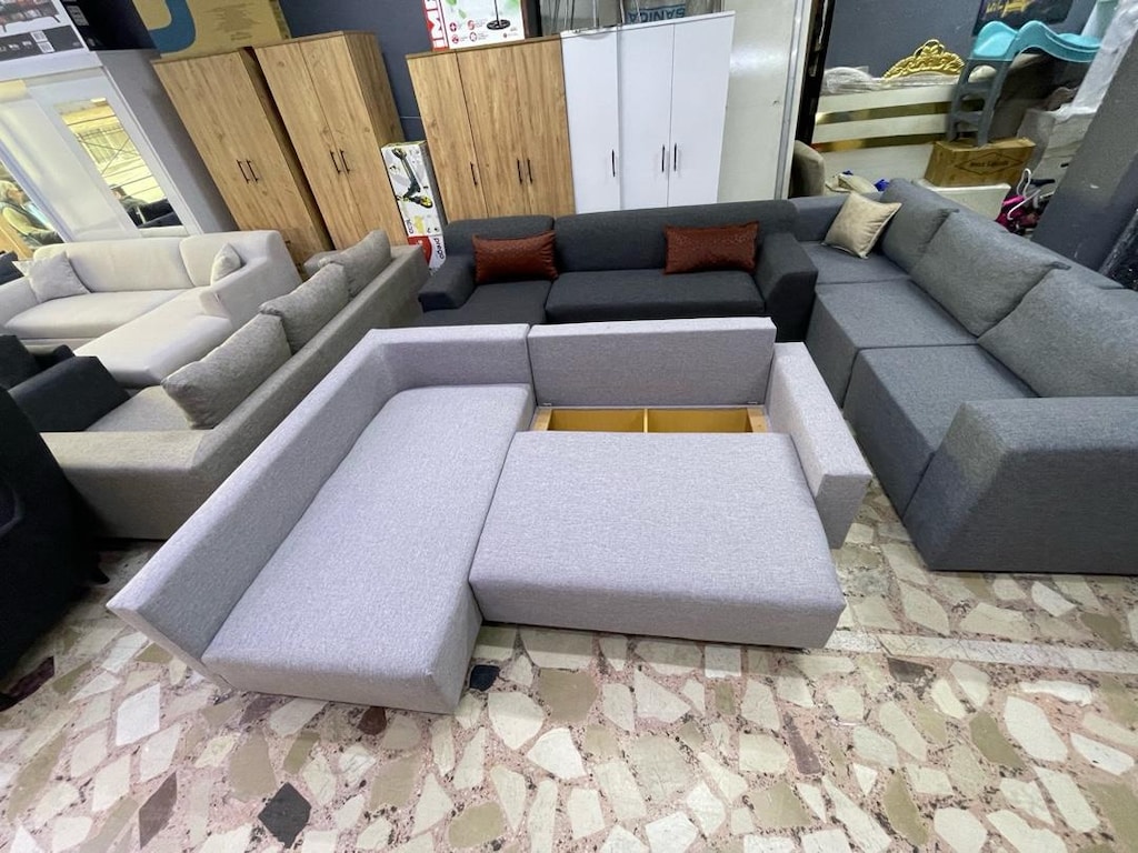 ENZA HOME KÖŞE KOLTUK YATAKLI SANDIKLI 230/165 - 7