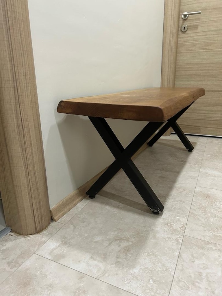 masif ceviz sehpa bench - 2