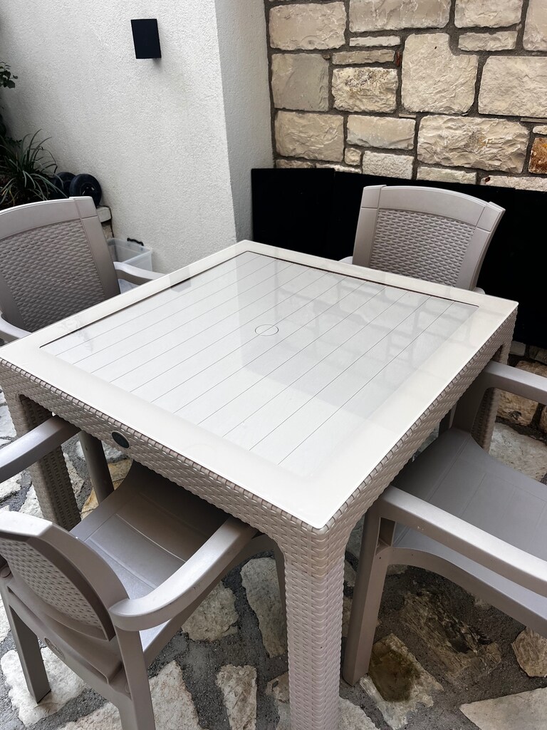 Bahçe / balkon yemek masa&sandalye takımı - 6