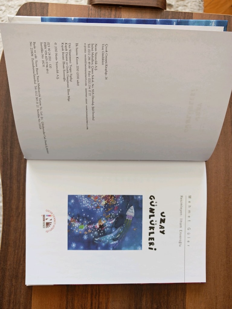 Uzay Günlükleri - Tatil Okuma Kitabı - 3
