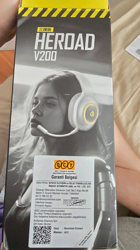 QCY Heroad v200 çok fonksiyonlu kulak üstü kulaklık - 5