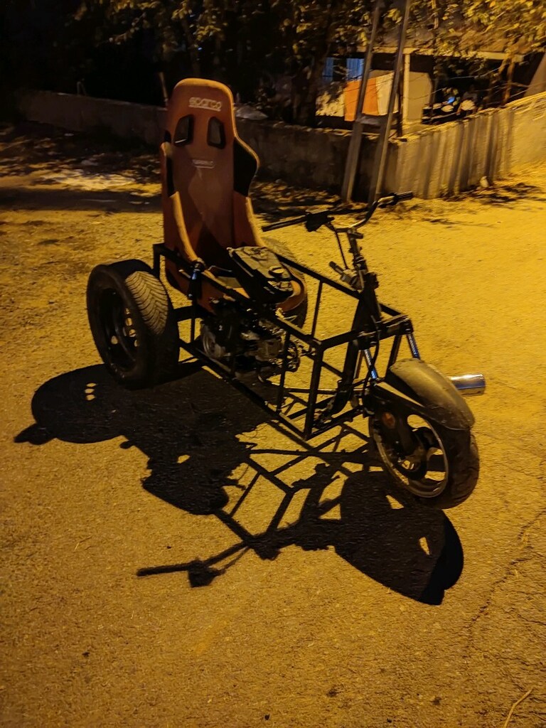 3 tekerli araba go kart drift trike bike proje araç - 3