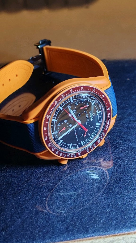 Saat OMEGA SPEEDMASTER SWATCH aktif gösterge - 8