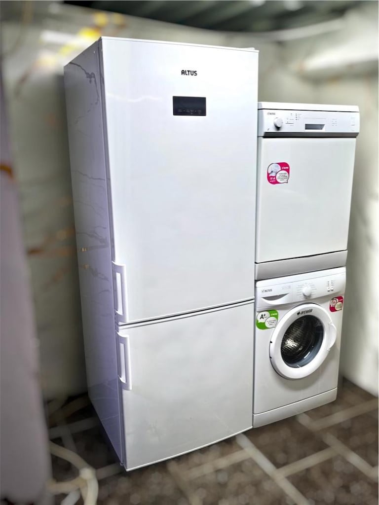 ALTUS 3’LÜ BEYAZ EŞYA SETİ | 560 LT REVİZYONLU BUZDOLABI + 7 KG ÇAMAŞI - 2