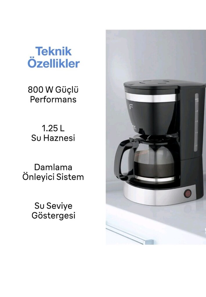 Filtre kahve makinesi fakir - 2