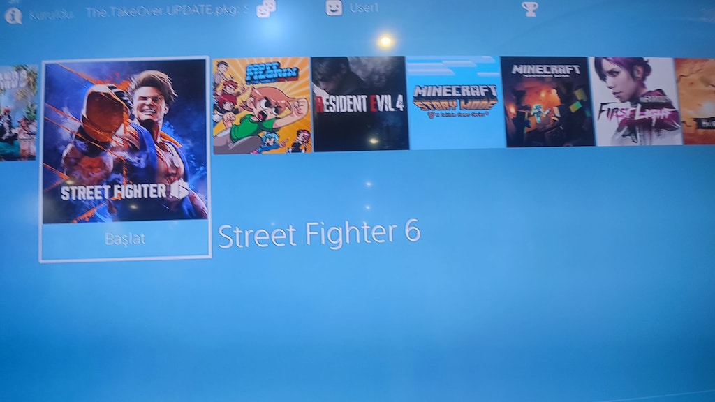 PS4 SLİM 1TB KIRIK VERSIYON GOLDEN HEN YÜKLÜ 2SIFIR KOL 30 OYUN YÜKLÜ - 7
