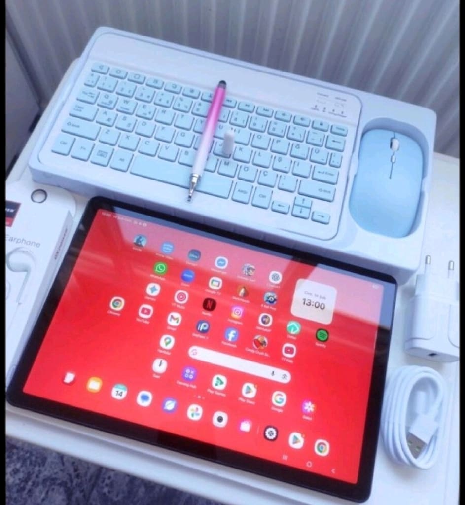 SAMSUNG TAB A9+PLUS TR SORUNSUZ TEMİZ+FULL SET