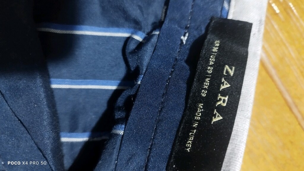 #Zara yumuşak hoş kumaş slim fit pantolon.Mağazasında 2000 TLdir. - 8