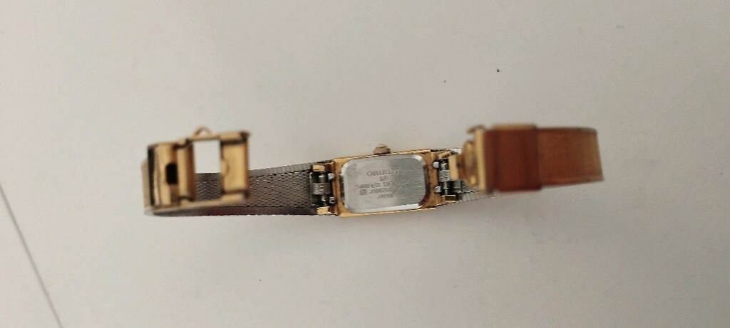 Orient quartz altın kaplama saat - 3